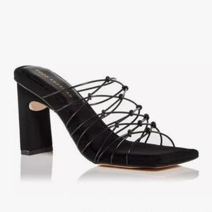 Brand New Good American Caged Mule Heels